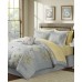  Essentials Avalon 9-Pc. Queen Comforter Set Bedding, Grey