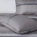  Rhapsody 6-Pc. Coverlet Set, Full/Queen, Gray