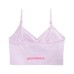  Little ; Big Girls Seamless V-Neck Ruched Bra, Lavender, Large