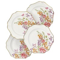 Martha Stewart Collection Easter Floral Salad Plates, Set of 4