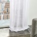 Martha Stewart Collection Glacier Sheer 95″x37″ Poletop Panel, Set of 2