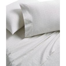 Martha Stewart Collection Holiday Printed 3 Pc. Twin Sheet Set, Snow White