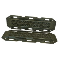 Maxsa Innovations Escaper Buddy Traction Mats, 2-pack, Green