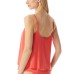  Layered Underwire Tankini Top, X-Small, Orange