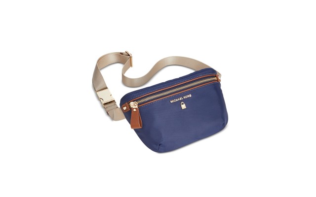  Nylon Fanny Pack Belt Bag Waist Bag, Navy