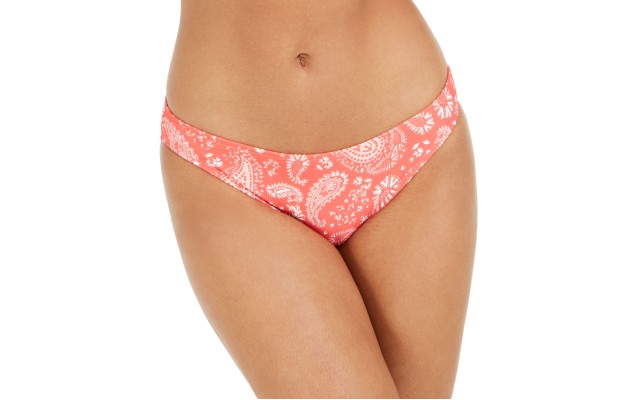  Printed Classic Bikini Bottoms, X-Small, Multicolor