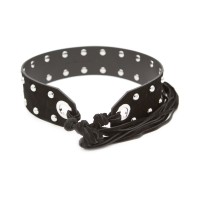 Michael Kors Women’s Tie-Waist Belt, Black, L