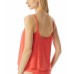  Layered Underwire Tankini Top Women’s Swimsuit, Navy, X-Small