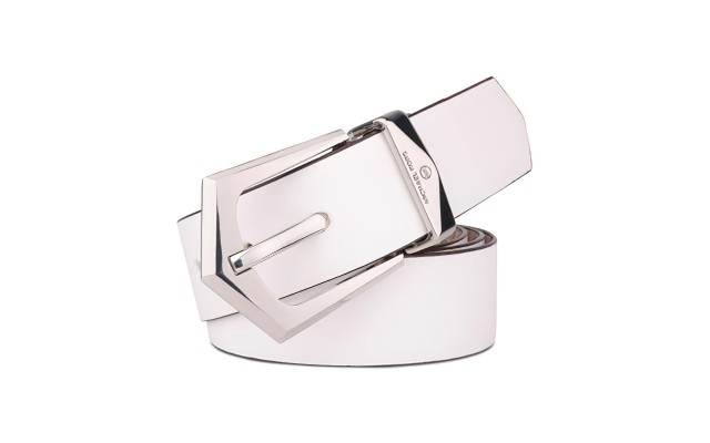 Michael  Reversible Leather Belt, X-Large, Black