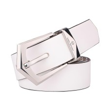 Michael Michael Kors Reversible Leather Belt – White, Large