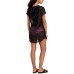  Juniors’ Hooded Drawstring Cover-Up, X-Small, Black