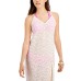  Juniors Lurex Animal-Print Midi Cover-Up Dress, White, Medium