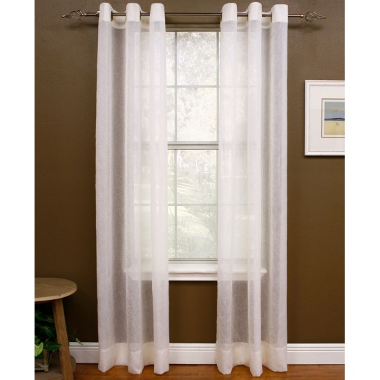  Preston Window Panel White, Natural, 48 X 48 inch