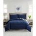  Aster Floral 2-Pc. Reversible Twin Comforter Set, Navy
