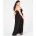  Plus Size Embroidered Corset-Back Gown