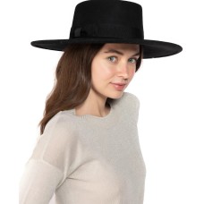 Nine West Wool Felt Telescope Floppy Hat
