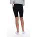  Women’s Pull-on Biker Shorts, Black, Medium