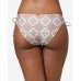O’Neill Juniors’ Mina Alexa Printed Bikini Bottom,Canyon Clay,Medium