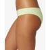 O’Neill Juniors’ Rockley Saltwater Solids Textured Bikini Bottoms, X-Large, Dark Green