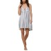 O’Neill Juniors’ Striped Cover-Up Dress, X-Large, Navy/Grey