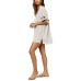 O’neill Juniors’ Wallows Cotton Crochet Cover-Up Tunic,Cream, M