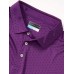  Men’s Short-Sleeve Polo T-Shirt, Purple, Medium