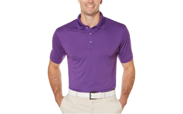  Men’s Textured Golf Polo