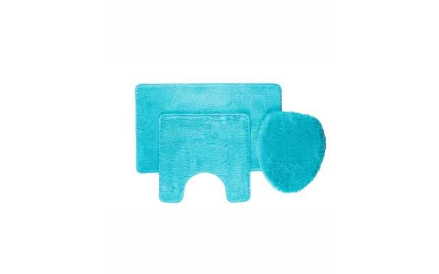  3-Pc. Florence Rug Set, Turquoise
