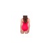  Tutti Frutti Underwire Tummy Control One-Piece Swimsuit, Pink, 10D