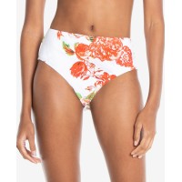 RACHEL Rachel Roy High-Waist Floral Bikini Bottoms, Small, Multicolor