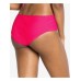  Ruched-Side Bikini Bottoms Women’s Swimsuit, Fuchsia, X-Large