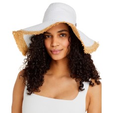Raffaello Bettini Gros Grain Gardener Hat, White
