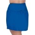  Trendy Plus Size Solids Bravo Women’s Swim Skirt, Navy, 20W