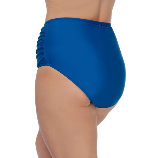  Trendy Plus Size Costa Bikini Bottom,Cobalt Blue, 18W