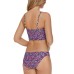  Juniors’ Sunshine Gypsy Reversible Lowrider Bikini Bottoms, Medium, Pink