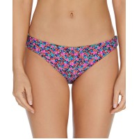 Raisins Juniors’ Sunshine Gypsy Reversible Lowrider Bikini Bottoms, Large, Multi