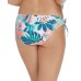  Juniors Vieques Sweet Side-Tie Bikini Bottoms, Medium, Multicolor