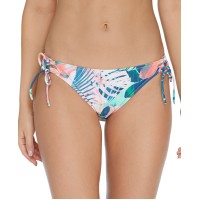 Raisins Juniors Vieques Sweet Side-Tie Bikini Bottoms, Medium, Multicolor