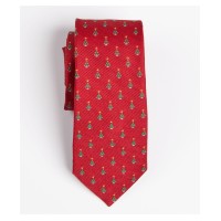 Ralph Lauren Big Boys Classic Tie Color Red 100% Silk