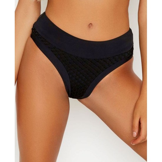  Desert Bikini Bottom Women’s Swimsuit, Black, Small