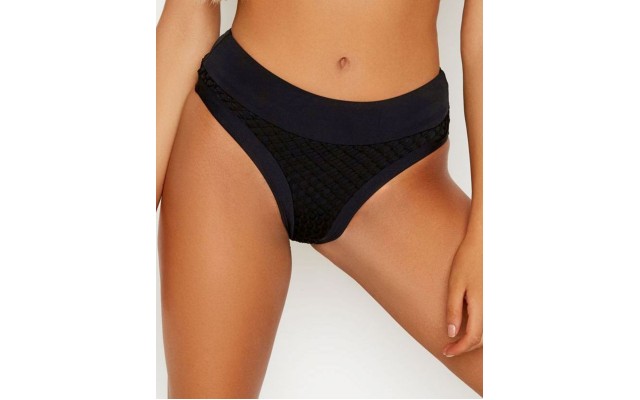  Desert Bikini Bottom Women’s Swimsuit, Black, Small