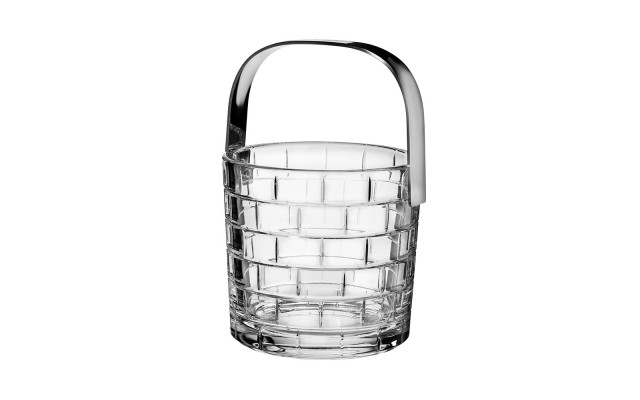  Quoin Ice Bucket, Crystal