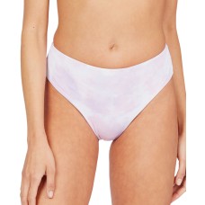Roxy Juniors’ Sea & Waves Bikini Bottoms, Large, Lilac