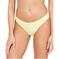 Roxy Printed Beautiful Sun Bikini Bottoms, Small, Yellow