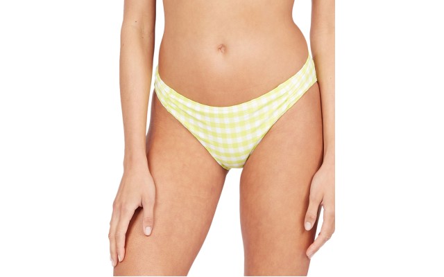  Printed Beautiful Sun Bikini Bottoms, Small, Yellow