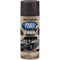Rust-Oleum Automotive Peel Coat Camo Spray Earth Brown – 11 Oz