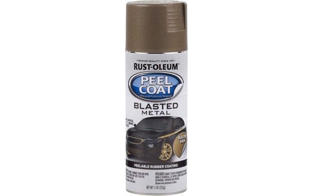  Peelable Rubber Coating Blasted Metal, Gold – 11 Oz