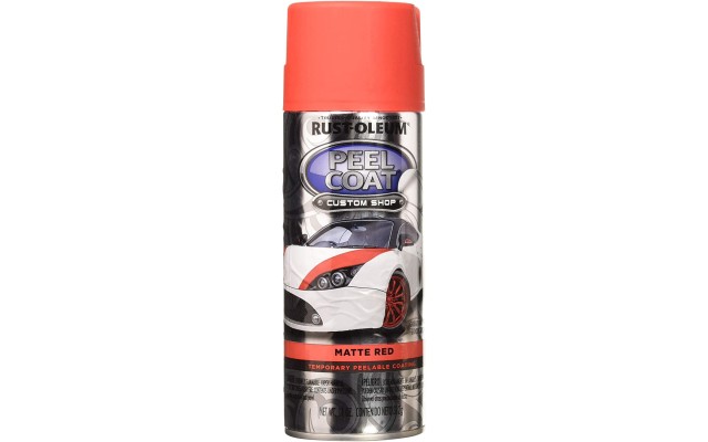  Peelable Rubber Coating Matte Red – 11 Oz