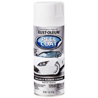 Rust-Oleum Peelable Rubber Coating Matte White – 11 Oz