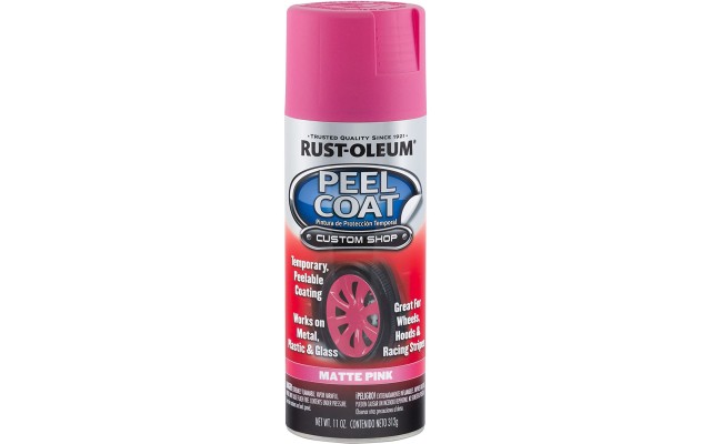  Pink Automotive Peel Coat Spray – 11 oz.